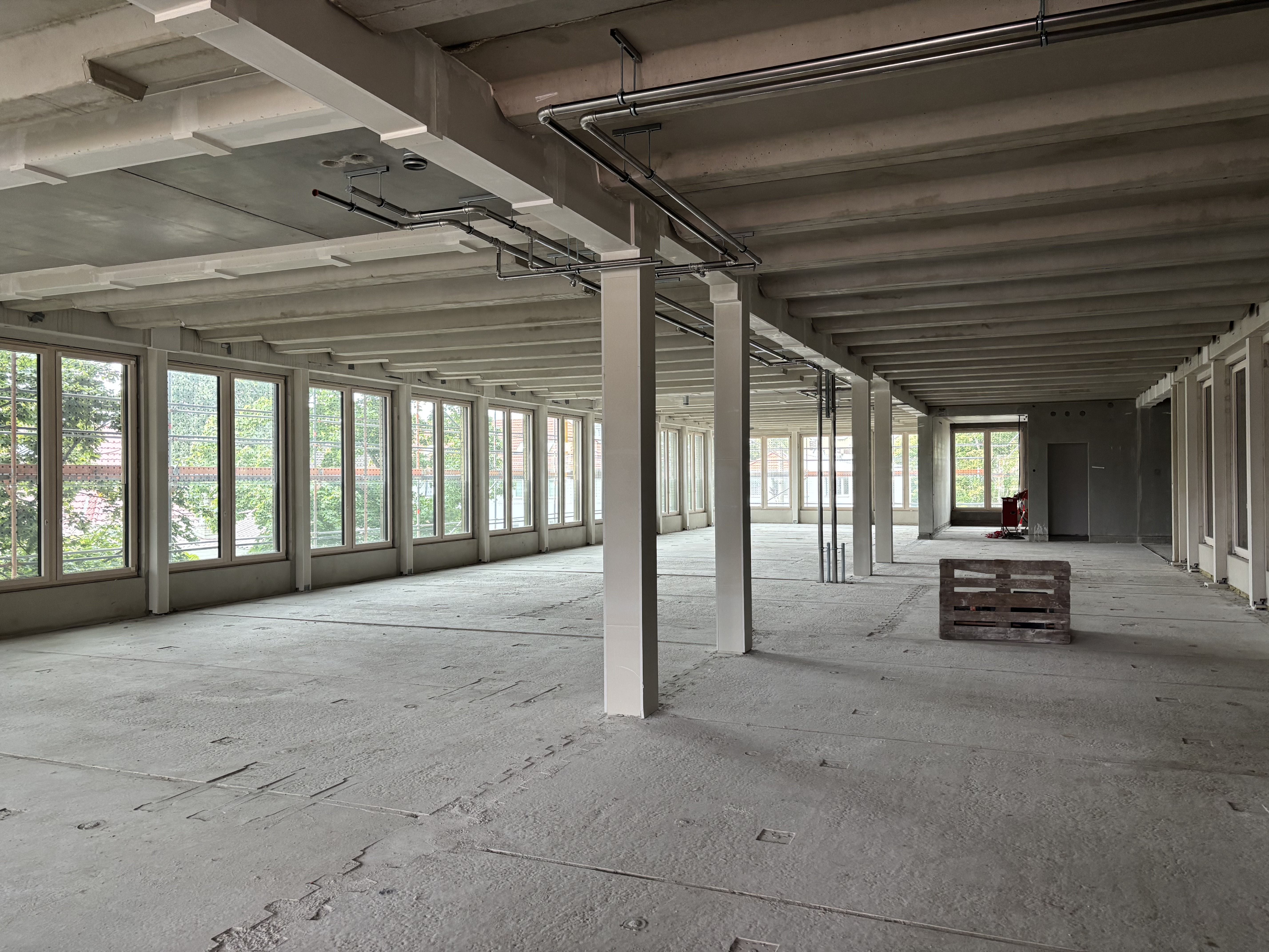 Einblick in einen offenen Lernbereich